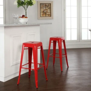 mobiliario-contract-taburete tol acero rojo 1